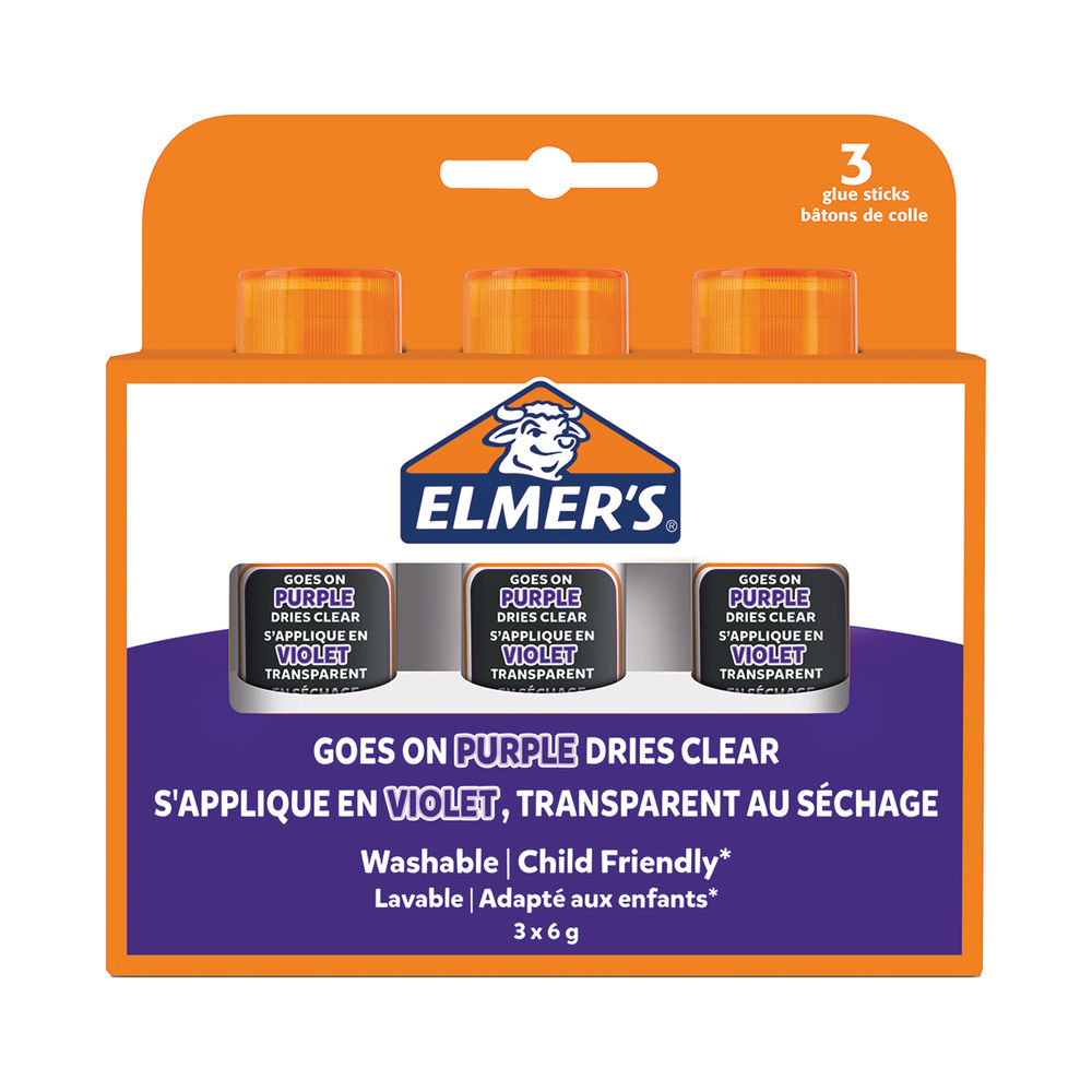 Elmers Purple Glue Sticks